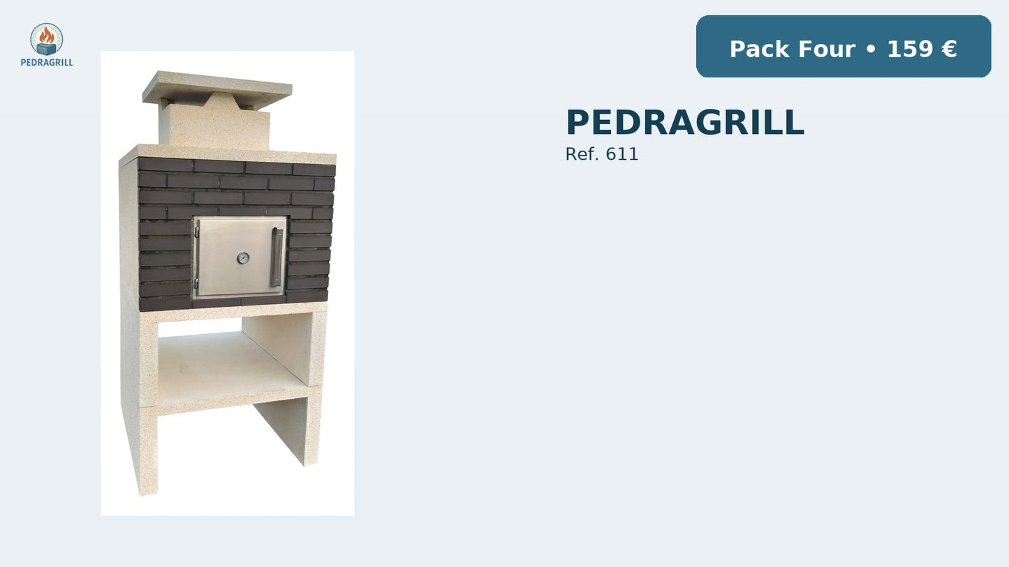 Four à bois Ref PEDRA-611– Ø 75 cm